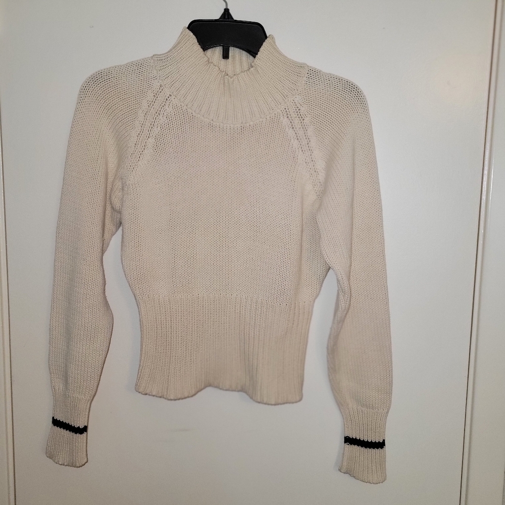 Vtg Basic Elements 80s Turtleneck Sweater - image 1